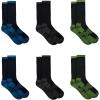 imageDickies Mens DriTech Original Moisture Control Crew Socks Available in MXXL 6 12 18 PairsBlack Bright 6 Pairs