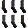 imageDickies Mens DriTech Original Moisture Control Crew Socks Available in MXXL 6 12 18 PairsHeathered Colors 6 Pairs