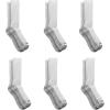 imageDickies Mens DriTech Original Moisture Control Crew Socks Available in MXXL 6 12 18 PairsWhite 6 Pairs