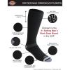 imageDickies Mens Dritech Moisture Control Max Full Cushion Crew Socks Available in MXL 6 12 PairsBoot Length Black 6 Pairs