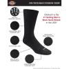 imageDickies Mens Dritech Moisture Control Max Full Cushion Crew Socks Available in MXL 6 12 PairsSolid Black 12 Pairs