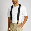 imageDickies Mens Industrial Strength Suspenders  HeavyDuty ClipOn SupportBlack