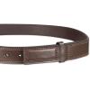 imageDickies Mens Leather Mechanic NoScratch Work Belt  Buckleless SnapOn BeltBrown