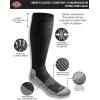 imageDickies Mens Light Compression Comfort OverTheCalf Socks Available in MXXL 2 4 PairsBlack 4 Pairs