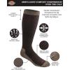 imageDickies Mens Light Compression Comfort OverTheCalf Socks Available in MXXL 2 4 PairsBrown Marl 2 Pairs