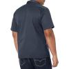 imageDickies Mens ShortSleeve Flex Work Shirt Slim FitCharcoal V1