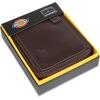 imageDickies Mens Slim Everyday Leather Bifold Chain WalletBrown  Zip Around