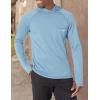 imageDickies Mens Tempiq Long Sleeve Performance Sun ShirtDusty Blue