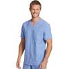 imageDickies Retro Men Scrubs Top VNeck DK930Ciel Blue