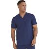 imageDickies Retro Men Scrubs Top VNeck DK930Navy
