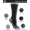 imageDickies Womens DriTech Essential Moisture Control Crew SocksBlack With Bluish 12 Pairs