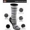 imageDickies Womens Dritech Fashion Moisture Control Crew Socks Available in SXL 5 6 12 PairsStripe 12 Pairs