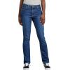 imageDickies Womens Perfect Shape Denim JeanStraight StretchStonewashed Indigo Blue