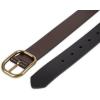 imageDickies Womens TwoinOne Reversible Casual Jean Workwear BeltBrownBlack