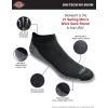imageDickies mens Dritech Moisture Control No ShowLow Cut Socks Available in Mxxl 6 12 PairsBlack 6 Pairs