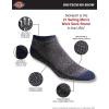 imageDickies mens Dritech Moisture Control No ShowLow Cut Socks Available in Mxxl 6 12 PairsHeathered Colored 6 Pairs
