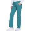 imageGen Flex Scrubs for Women Stretch Drawstring Cargo Pants for Women DK100Teal