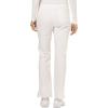 imageGen Flex Scrubs for Women Stretch Drawstring Cargo Pants for Women DK100White
