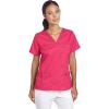 imageDickies Gen Flex Women Scrubs Top VNeck 817455Hot Pink