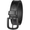 imageDickies Mens Genuine Leather Belt  Durable Casual Style Regular ampamp Big and Tall SizesBlack