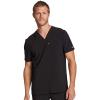 imageDickies Retro Men Scrubs Top VNeck DK930Black