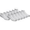 imageDickies mens Dritech Moisture Control No ShowLow Cut Socks Available in Mxxl 6 12 PairsWhite 12 Pairs