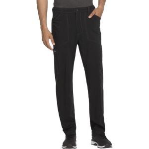imageDickies Advance Men Scrubs Pant Straight Leg Zip Fly Cargo DK205Black