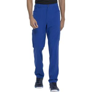 imageDickies Advance Men Scrubs Pant Straight Leg Zip Fly Cargo DK205Galaxy Blue
