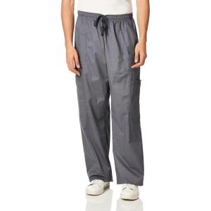 imageDickies Gen Flex Men Scrubs Pant Drawstring Cargo 81003Light Pewter