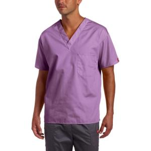imageDickies Gen Flex Men Scrubs Top VNeck 81722Violet