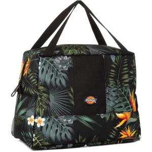 imageDickies Insulated Lunch Bag Holder for Work Thermal Reusable Office Lunch Box for Men Women Hot Pink Love PrintTropical Flowers