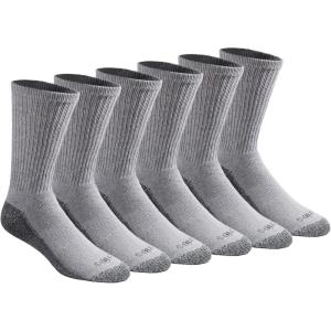 imageDickies Mens DriTech Original Moisture Control Crew Socks Available in MXXL 6 12 18 PairsGrey 6 Pairs