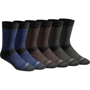 imageDickies Mens Dritech Moisture Control Max Full Cushion Crew Socks Available in MXL 6 12 PairsBlue