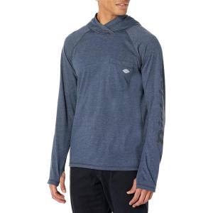 imageDickies Mens Tempiq Long Sleeve Performance Sun ShirtDark Navy Heather