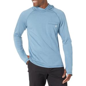 imageDickies Mens Tempiq Long Sleeve Performance Sun ShirtDusty Blue