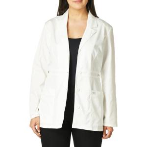 imageDickies Womens Genflex 28 Inch Youtility Lab CoatWhite