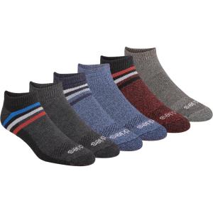 imageDickies mens Dritech Moisture Control No ShowLow Cut Socks Available in Mxxl 6 12 PairsRwb Asst 6 Pairs