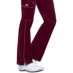 imageGen Flex Scrubs for Women Stretch Drawstring Cargo Pants for Women DK100Dwine