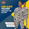 imageDickies Mens Base Layer 2 Piece Performance Cold Weather Long Johns Underwear Set for MenPerformance Camo