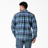 imageDickies Mens Long Sleeve Flex Flannel ShirtBlue