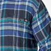 imageDickies Mens Long Sleeve Flex Flannel ShirtBlue