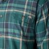 imageDickies Mens Long Sleeve Flex Flannel ShirtGreen
