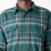 imageDickies Mens Long Sleeve Flex Flannel ShirtGreen