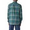 imageDickies Mens Long Sleeve Flex Flannel ShirtGreen
