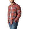 imageDickies Mens Long Sleeve Flex Flannel ShirtRed
