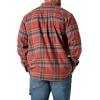 imageDickies Mens Long Sleeve Flex Flannel ShirtRed Ochre
