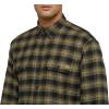 imageDickies Mens Long Sleeve Flex Flannel ShirtSphagnum
