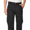 imageDickies Mens Regular Fit Duck Cargo PantsStonewashed Black