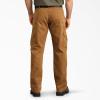 imageDickies Mens Regular Fit Duck Cargo PantsStonewashed Brown Duck