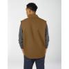 imageDickies Mens Relaxed Fit Sherpa Lined Duck VestRinsed Brown Duck V1
